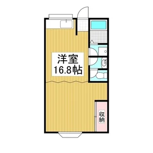 T・Cアッセンブリー【216号室】の間取り