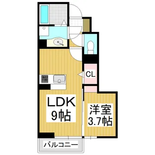Estrella(エストレヤ)【1階】の間取り
