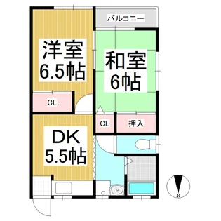 chocolat(中央北)【202号室】の間取り