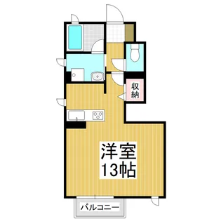 Shamaison大門【102号室】の間取り