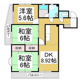 春永マンション【101号室】の間取り
