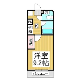 元町ビルディング【405号室】の間取り