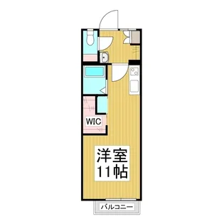 フレグランスマルナカ【2階】の間取り