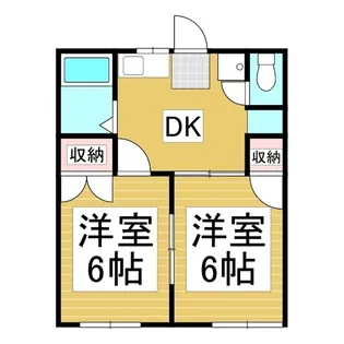 ブラボー50 №17【2階】の間取り