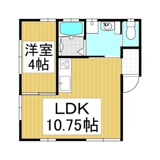 エクシブ山っ湖 B棟【101号室】の間取り