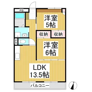 長野県東御市和【マンション】の間取り