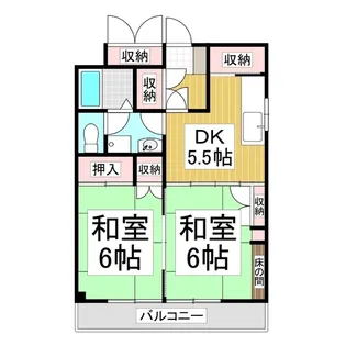 豊ビル【201号室】の間取り