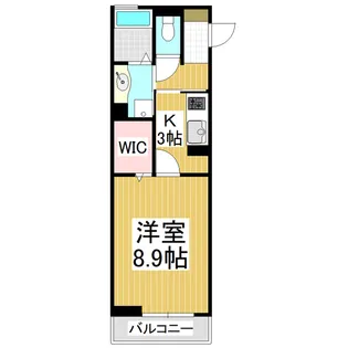 ヴィオコート 平田【1階】の間取り