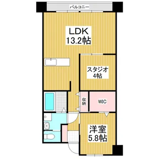 マック渚コート 612号室【612号室】の間取り