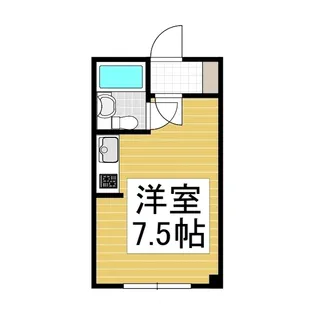 鈴木アパート【D号室】の間取り