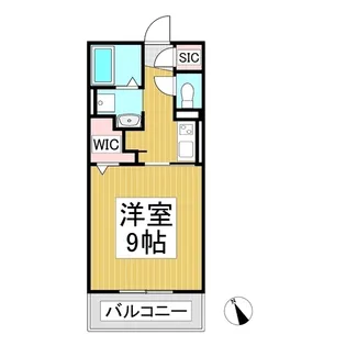 セジュールオッツ・YSK【1階】の間取り