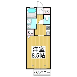 レジーナ【202号室】の間取り