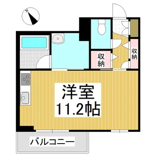 コルテーゼ上田【3階】の間取り