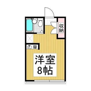 ル ユニデヤザキ【2階】の間取り