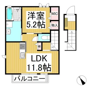 シャン・カマラード G棟【205号室】の間取り