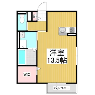 MAISON SOLEIL【202号室】の間取り