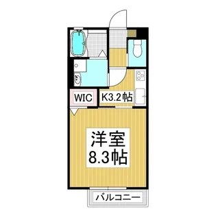 S-FLAT.MINOWA【102号室】の間取り