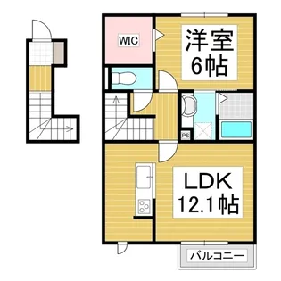 North Field(ノースフィールド)【2階】の間取り