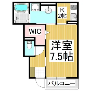 germe【105号室】の間取り