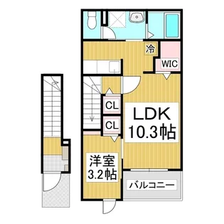 The Loft−N【2階】の間取り