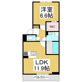 PRESTIGEA(プレステージア)【2階】の間取り