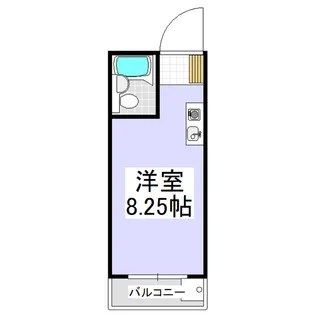 エルベコート【306号室】の間取り