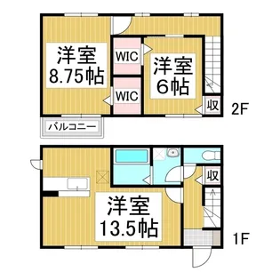 プリモ桜【1階】の間取り
