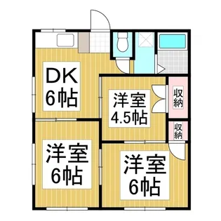 メゾン柊【101号室】の間取り