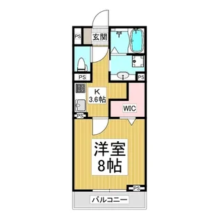 グランデ・メーラA棟【305号室】の間取り