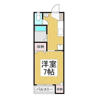 エルコーポⅡ【103号室】の間取り