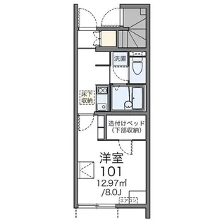 レオネクストメゾンヒカリ 茅野【103号室】の間取り