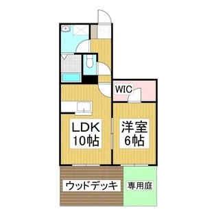 ひだまり【103号室】の間取り