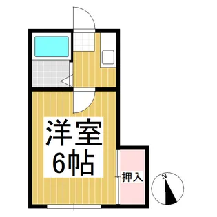 メゾンリッチ【1002号室】の間取り