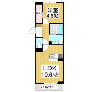 urban coat(アーバンコート)【3階】の間取り