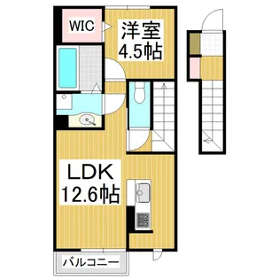 エ・リジエール クラ【2階】の間取り