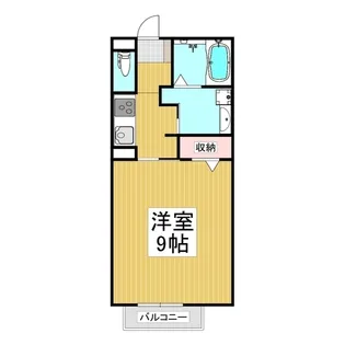 メゾン ド ムーラン【101号室】の間取り