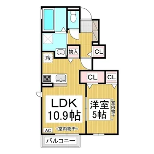 ヴィオラ【1階】の間取り