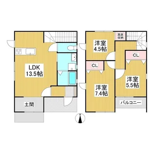 Hops C【C号室】の間取り