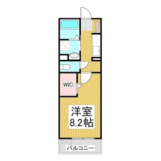 COCO若里【3階】の間取り