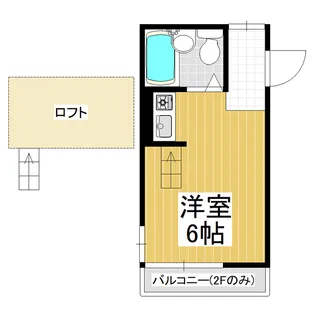 フラワーハイツ【103号室】の間取り