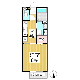 Grandeur Y【102号室】の間取り