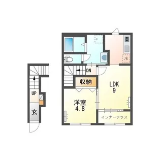 TAKE‐G(テイク グラン)【2階】の間取り