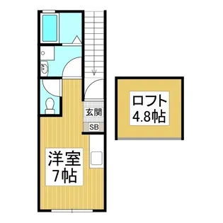 (仮)MURAIレジデンス【5号室】の間取り