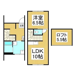 (仮)MURAIレジデンス【6号室】の間取り