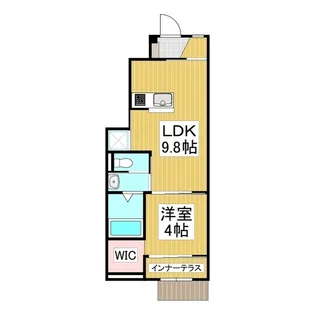 ベルソール【1階】の間取り