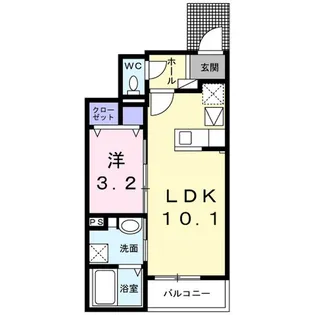 エルマーⅡ【1階】の間取り