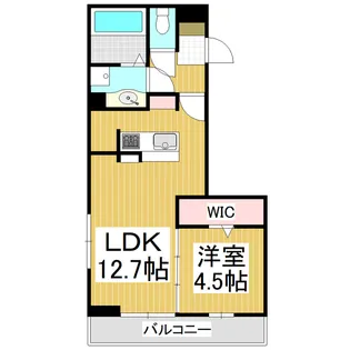CouR18高宮W【2階】の間取り