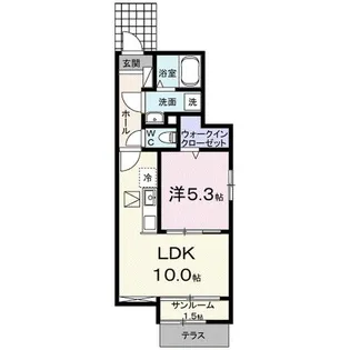 Harmony【1階】の間取り