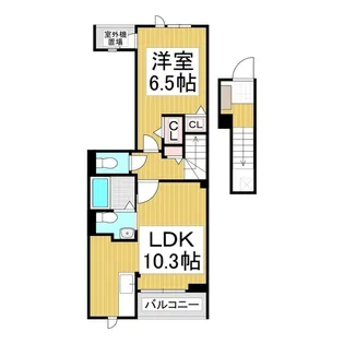 フィールドヒル 茅野【2階】の間取り