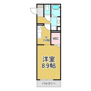 コンフォーティア宮田 B棟【301号室】の間取り